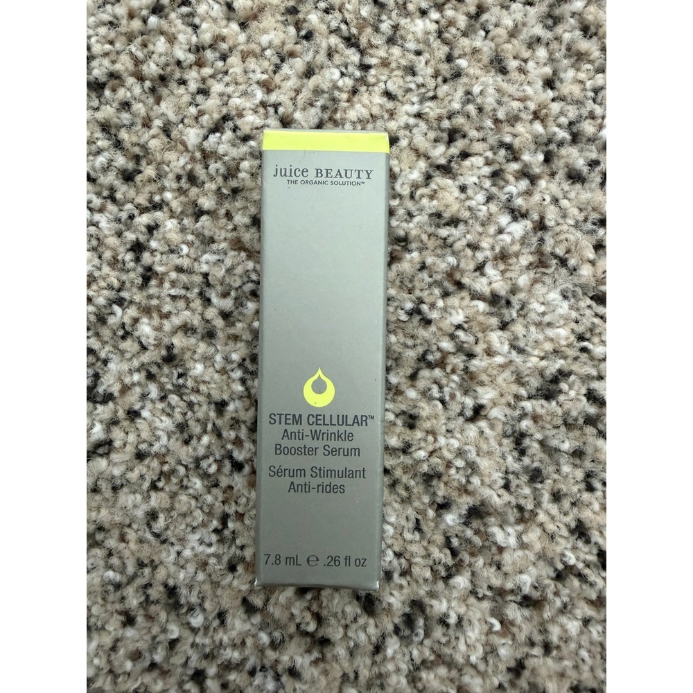 Juice Beauty Stem Cellular Anti-Wrinkle Booster Serum 0.26oz - New In Box